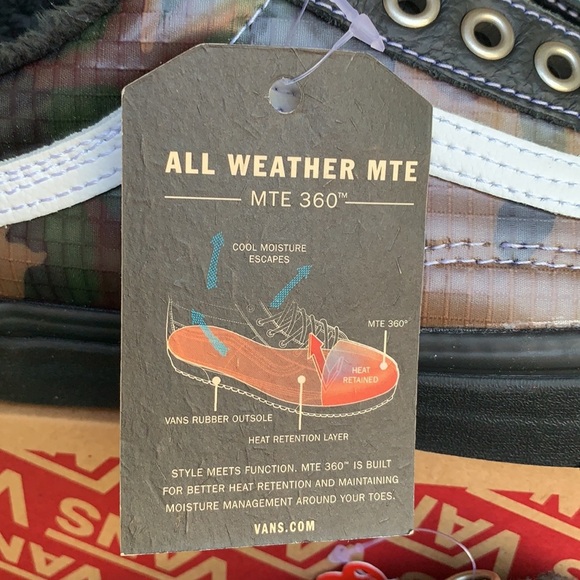 VANS OLD SKOOL MTE BLACK/CAMO WMNS - Picture 4 of 13